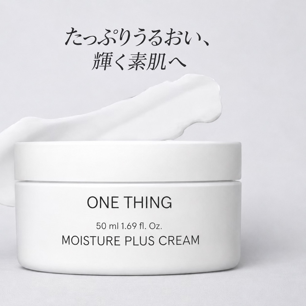ONE THING モイスチャープラスクリーム 50ml